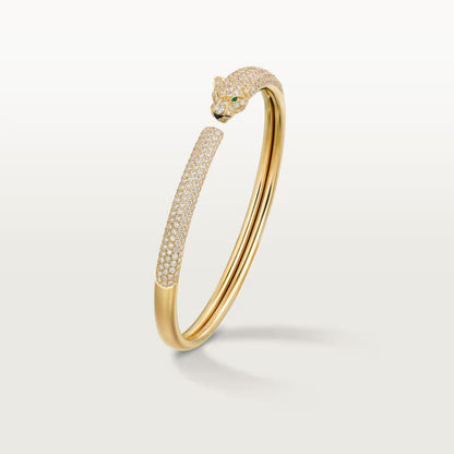 [Kaelin Vow]PANTHERE FULL DIAMOND OPEN BRACELET
