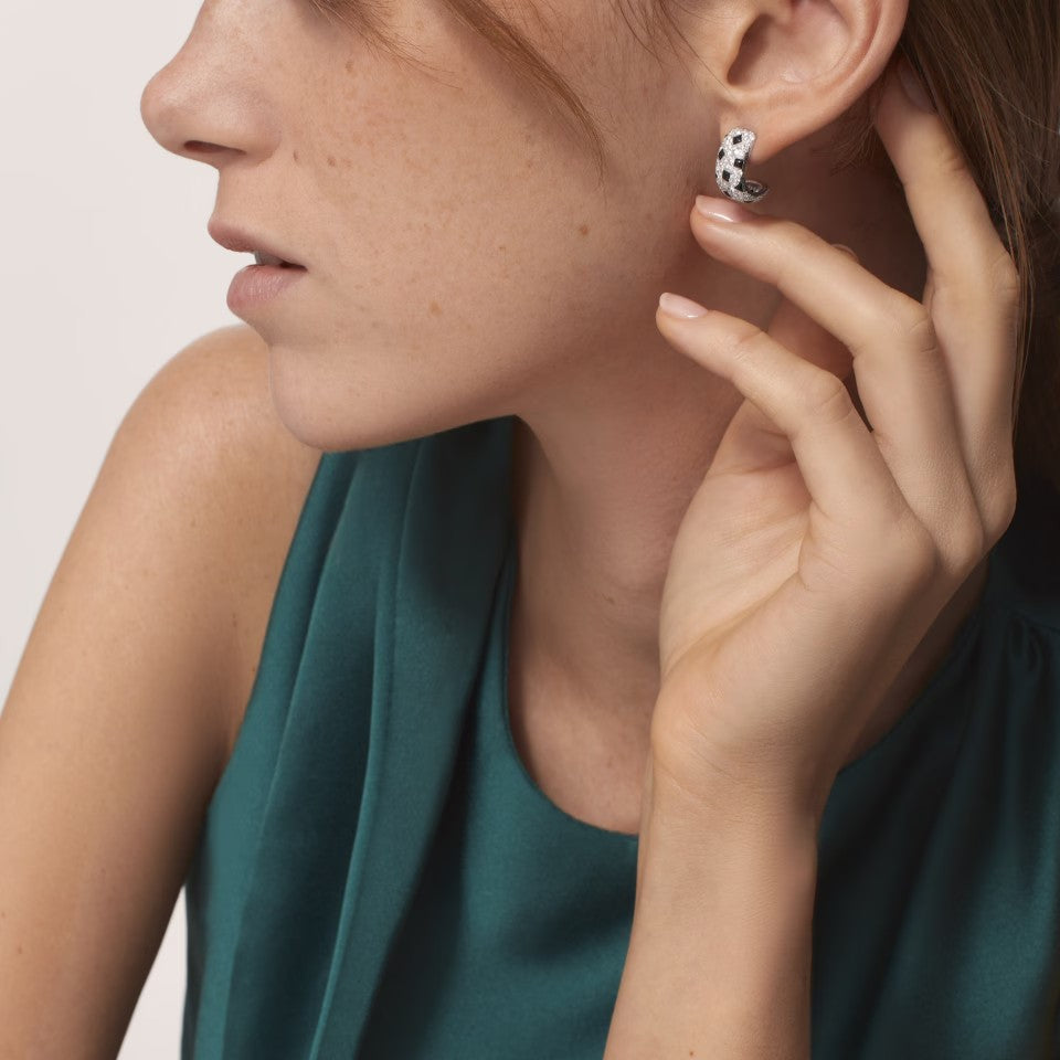 [Kaelin Vow]PANTHERE MINI OHRRINGE MIT DIAMANTBESATZ
