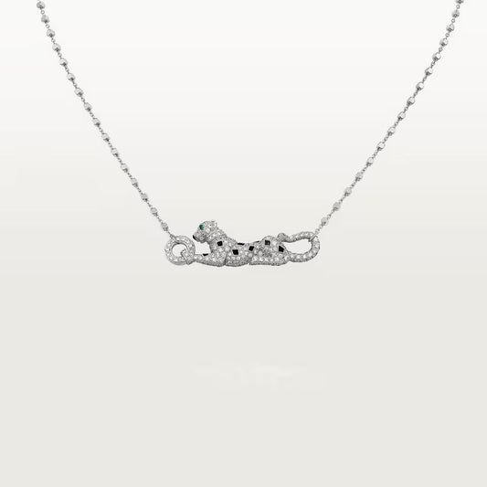 [Kaelin Vow]PANTHERE PAVED DIAMOND NECKLACE