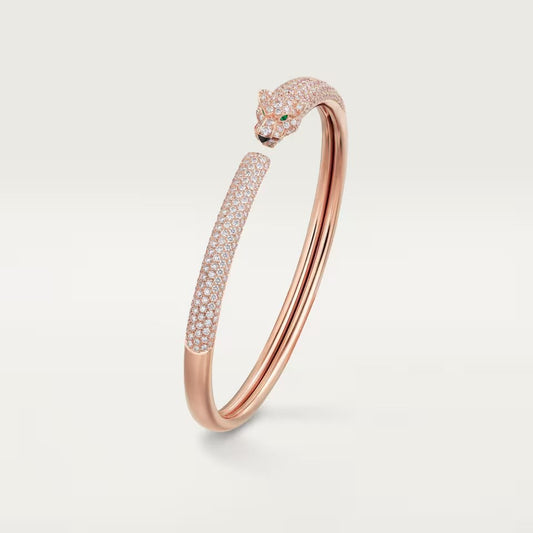 [Kaelin Vow]PANTHERE OFFENER DIAMANT-ARMBAND