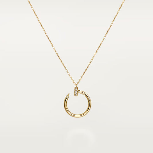 [Kaelin Vow]JUSTE HALSKETTE HALB DIAMANT
