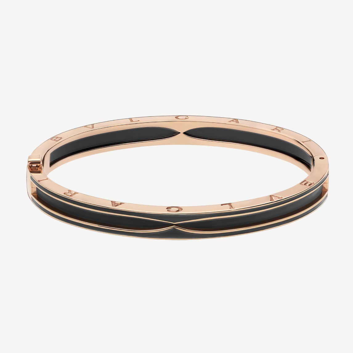 [Kaelin Vow]ZERO 1 PINK GOLD WITH MATTE BLACK CERAMIC BRACELET