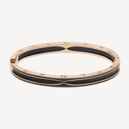 [Kaelin Vow]ZERO 1 PINK GOLD WITH MATTE BLACK CERAMIC BRACELET