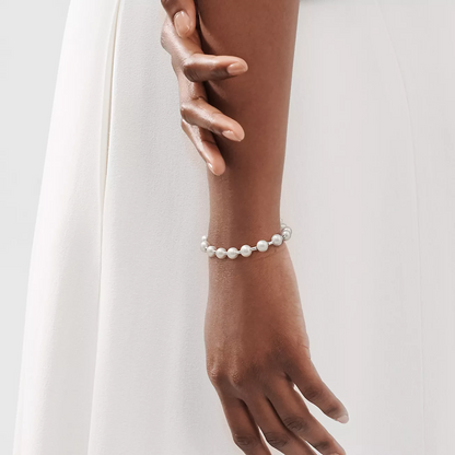 [Kaelin Vow]PEARL 7-8MM SILVER BRACELET