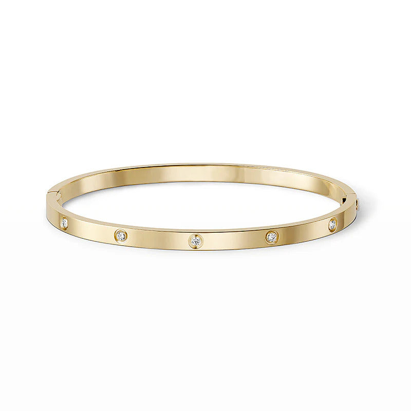 [Kaelin Vow] LOVE-ARMBAND 3,65 MM 10 DIAMANTEN