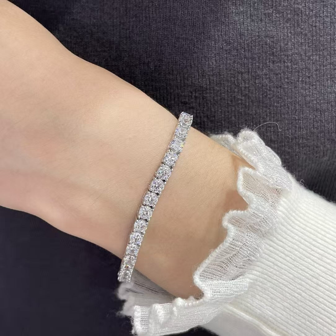 [Kaelin Vow]TENNIS BRACELET WITH FULL DIAMOND SETTING