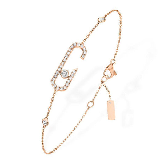 [Kaelin Vow]BABY MOVE DIAMOND BRACELET(Adjustable length)