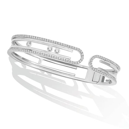 [Kaelin Vow]MOVE 10TH PAVED DIAMOND BRACELET
