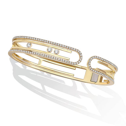 [Kaelin Vow]MOVE 10TH PAVED DIAMOND BRACELET