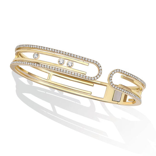 [Kaelin Vow]MOVE 10TH PAVED DIAMOND BRACELET