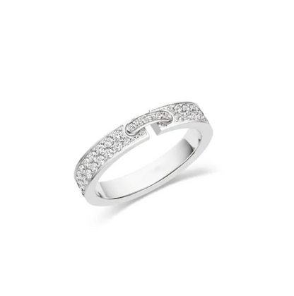 [Kaelin Vow]ALLIANCE LIENS VIDENCE PAVED DIAMOND 4MM RING