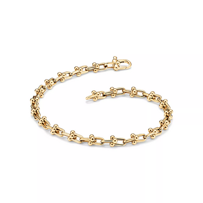 [Kaelin Vow]HARDWEAR MICRO LINK 44 MOTIF GOLD BRACELET