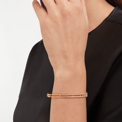 [Kaelin Vow]ZERO 1 SPIRAL LOGO PINK GOLD BRACELET