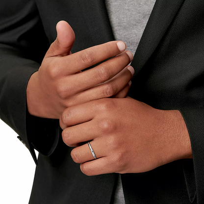 [Kaelin Vow]LOCK RING SILVER