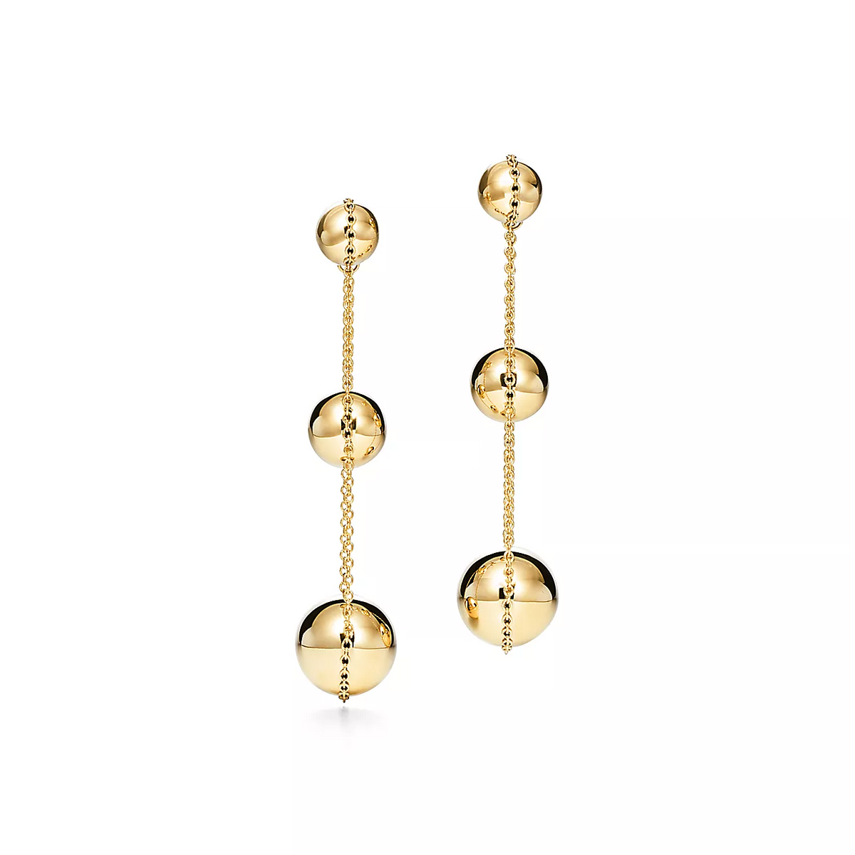 [Kaelin Vow]TRIPLE DROP GOLD EARRINGS