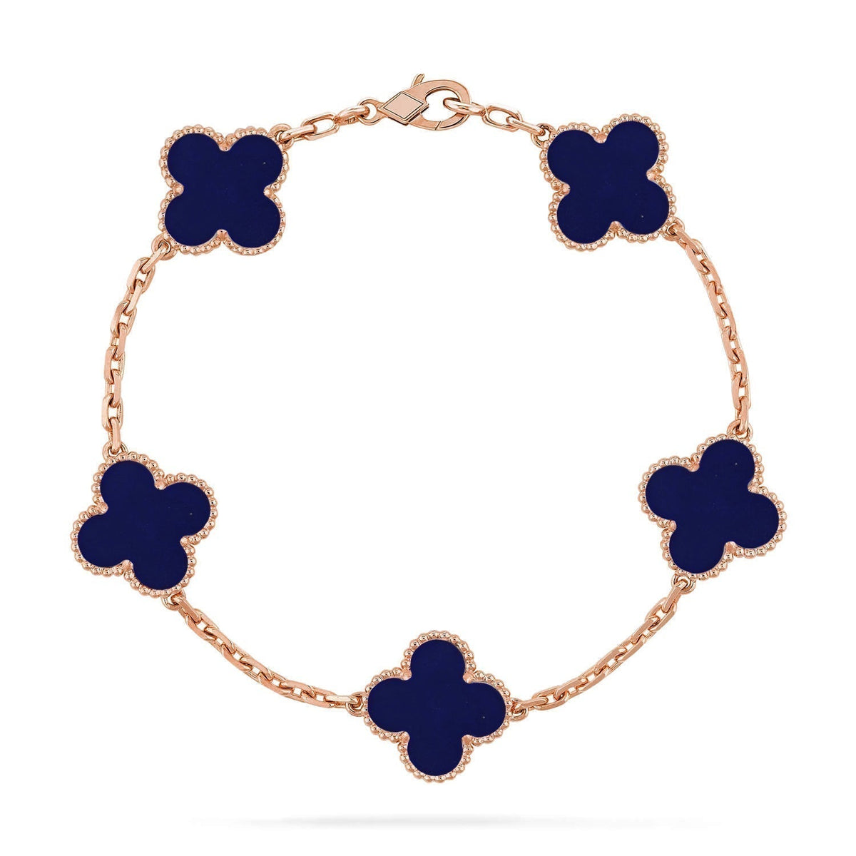 [Kaelin Vow]CLOVER 5 MOTIF LAPIS LAZULI BRACELET COLLECTION