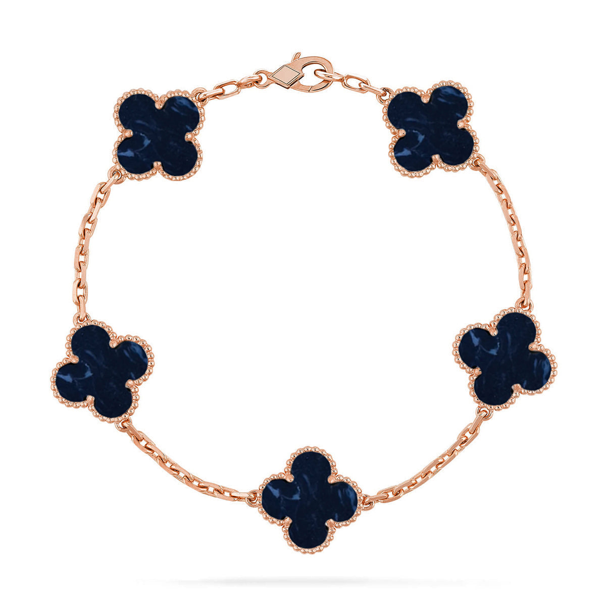 [Kaelin Vow]CLOVER 5 MOTIF PIETERSITE BRACELET COLLECTION