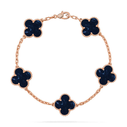 [Kaelin Vow]CLOVER 5 MOTIF PIETERSITE BRACELET COLLECTION