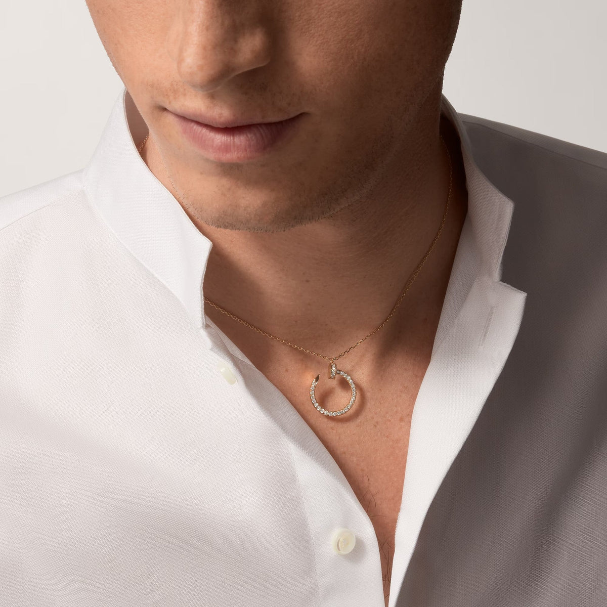 [Kaelin Vow]JUSTE NECKLACE FULL DIAMOND