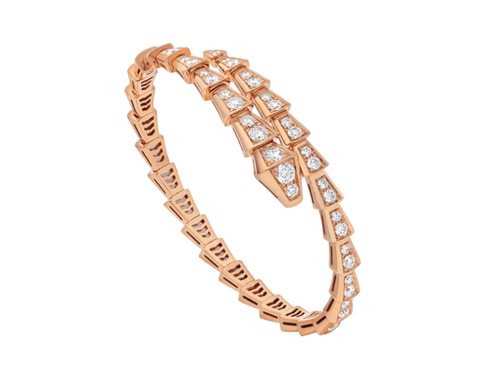 [Kaelin Vow]SERPENTI ARMBAND 6,8 MM ROSÉGOLD DIAMANT