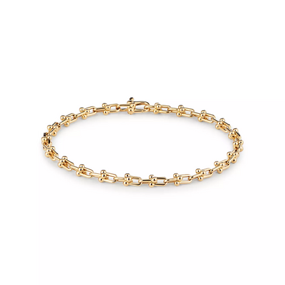 [Kaelin Vow]HARDWEAR MICRO LINK 44 MOTIF GOLD BRACELET