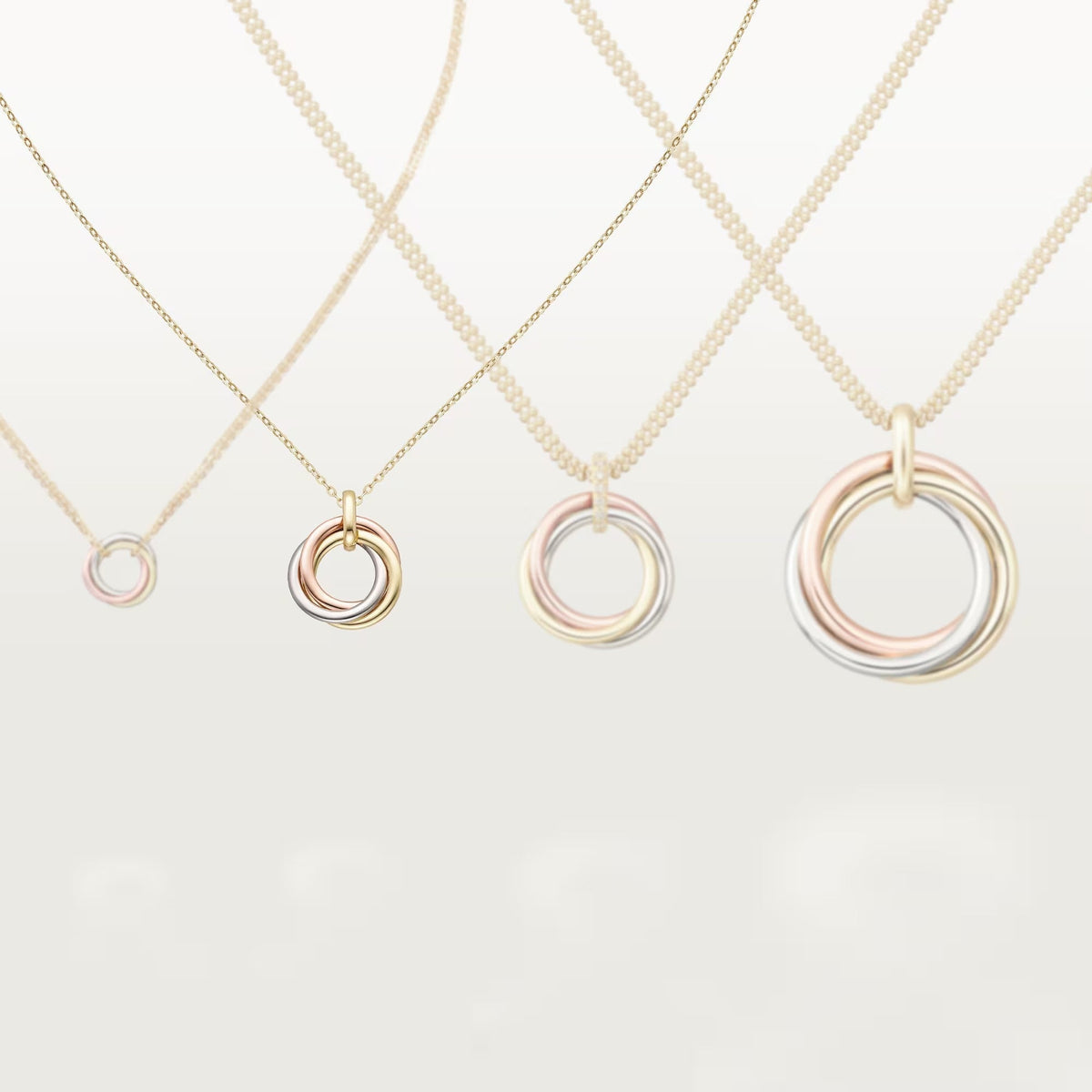 [Kaelin Vow]TRINITY SMALL NECKLACE