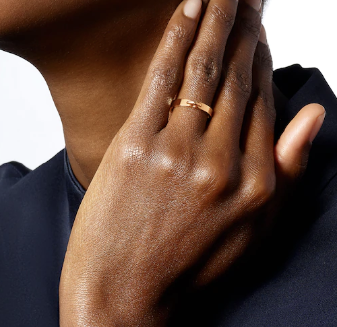 [Kaelin Vow]ALLIANCE LIENS VIDENCE 3MM RING
