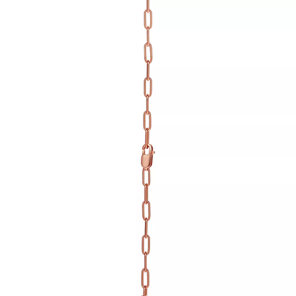 [Kaelin Vow]LOCK MEDIUM PENDANT PINK DIAMOND PINK GOLD NECKLACE