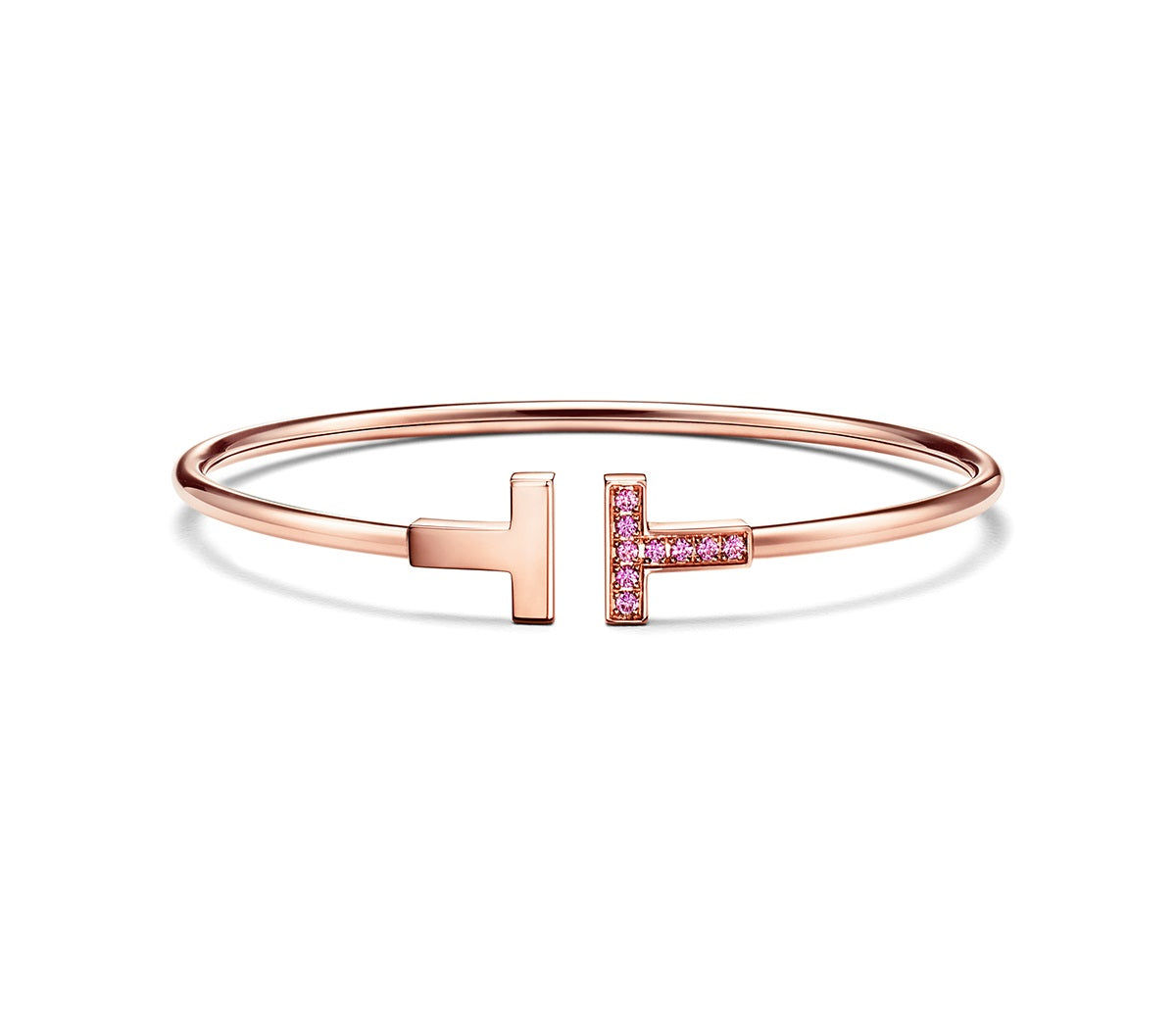 [Kaelin Vow]T ROSÉGOLD-ARMBAND MIT ROSÉ-DIAMANTEN