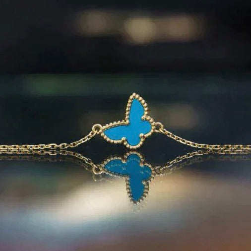 [Kaelin Vow]BUTTERFLY TURQUOISE BUTTERFLY BRACELET