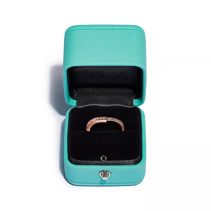 [Kaelin Vow]LOCK RING PINK GOLD DIAMOND PAVED