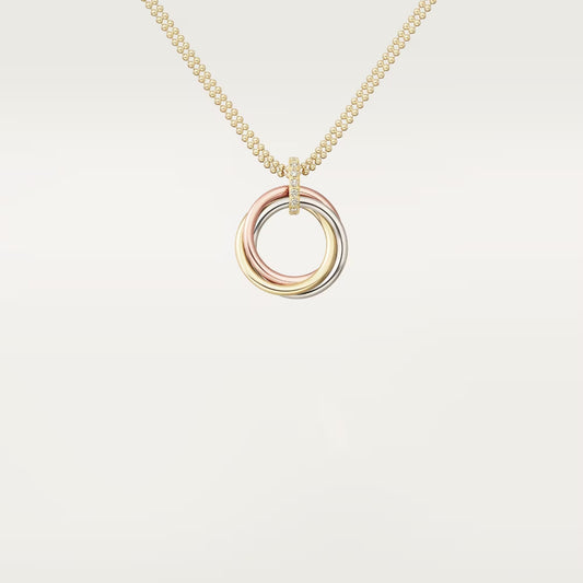 [Kaelin Vow]TRINITY MEDIUM  DIAMONDS NECKLACE