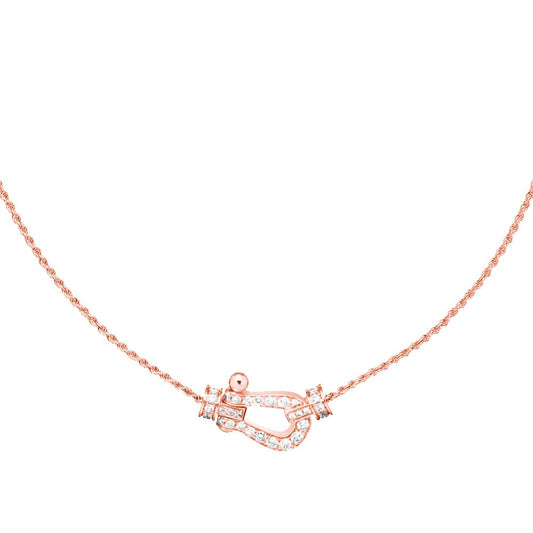[Kaelin Vow]FORCE 10 HALSKETTE AUS ROSÉGOLD MIT DIAMANTEN