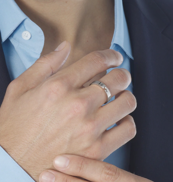 [Kaelin Vow]ALLIANCE LIENS VIDENCE 4MM RING