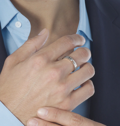 [Kaelin Vow]ALLIANCE LIENS VIDENCE 4MM RING