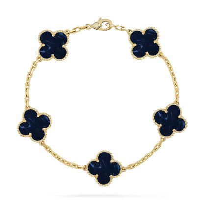 [Kaelin Vow]CLOVER 5 MOTIF PIETERSITE BRACELET COLLECTION