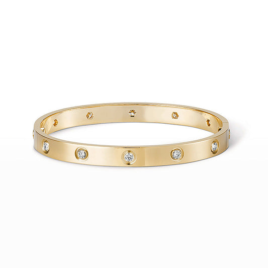 [Kaelin Vow] LOVE-ARMBAND 6,1 MM 10 DIAMANTEN