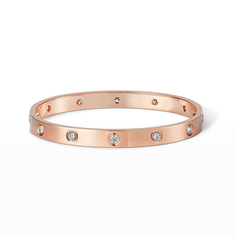 [Kaelin Vow] LOVE-ARMBAND 6,1 MM 10 DIAMANTEN