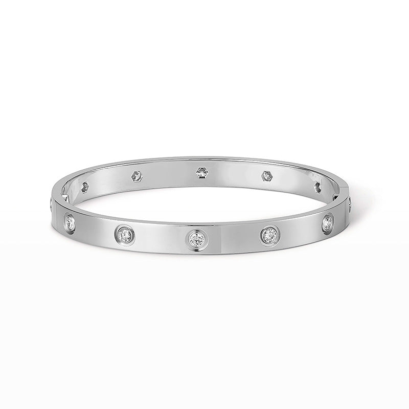 [Kaelin Vow] LOVE-ARMBAND 6,1 MM 10 DIAMANTEN