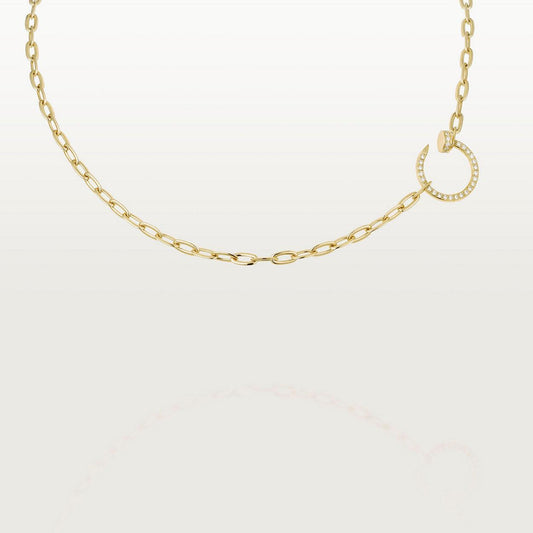 [Kaelin Vow]JUSTE NECKLACE FULL DIAMONDS