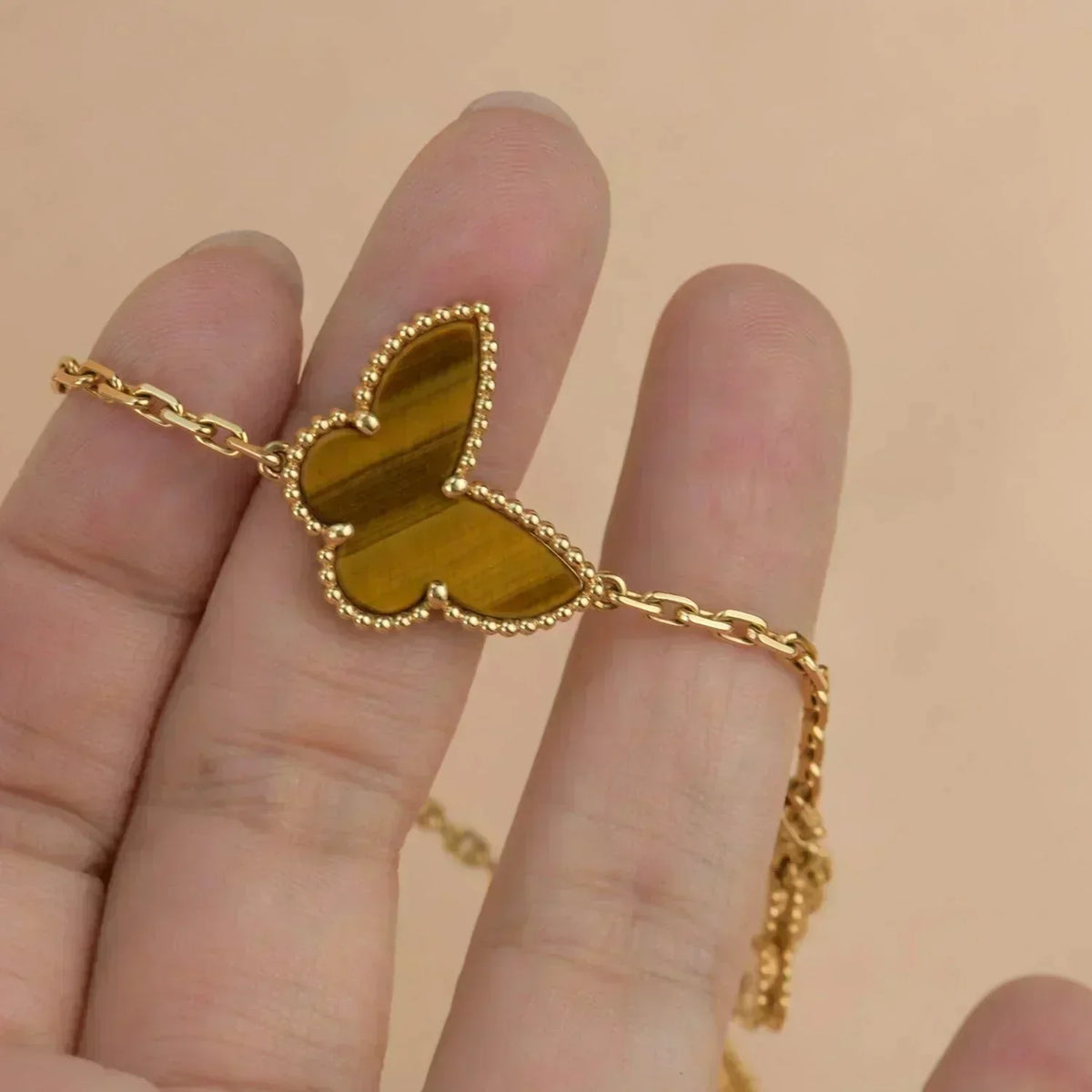 [Kaelin Vow]LUCKY SPRING 5 MOTIF GOLD BRACELET