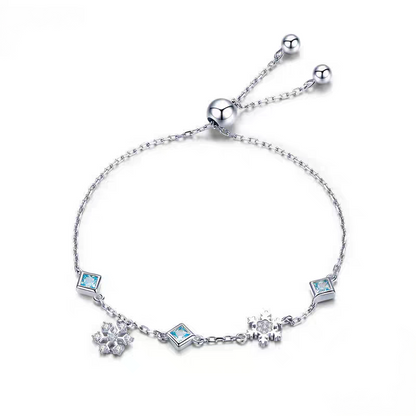 Schneeflockenarmband