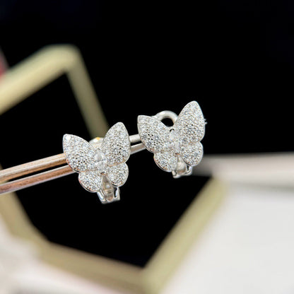 [Kaelin Vow]BUTTERFLY ALL DIAMOND EARRINGS