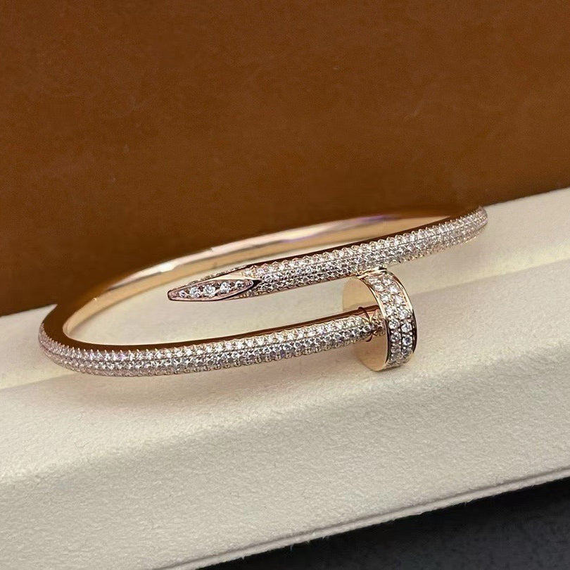 [Kaelin Vow]JUSTE ARMBAND 3,5 MM AUS NUR DIAMANTEN