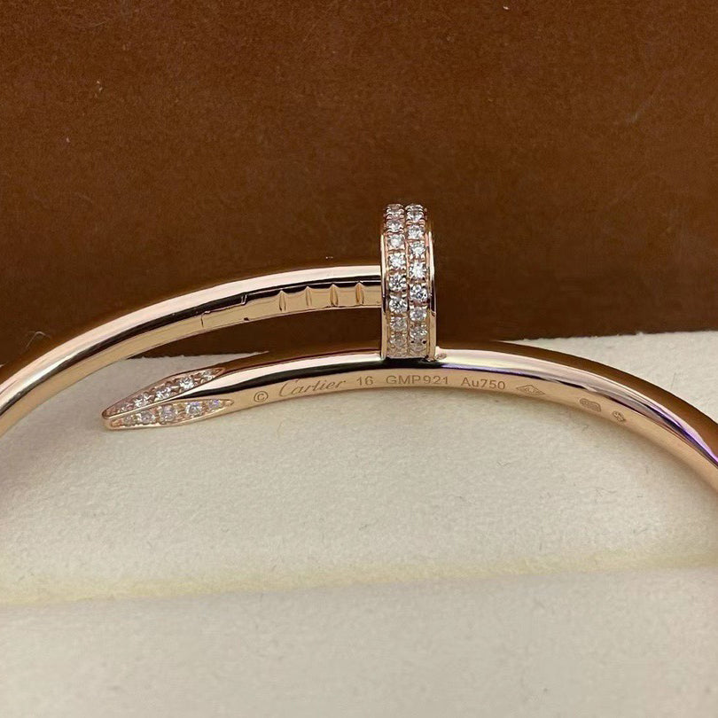 [Kaelin Vow]JUSTE ARMBAND 3,5 MM AUS NUR DIAMANTEN