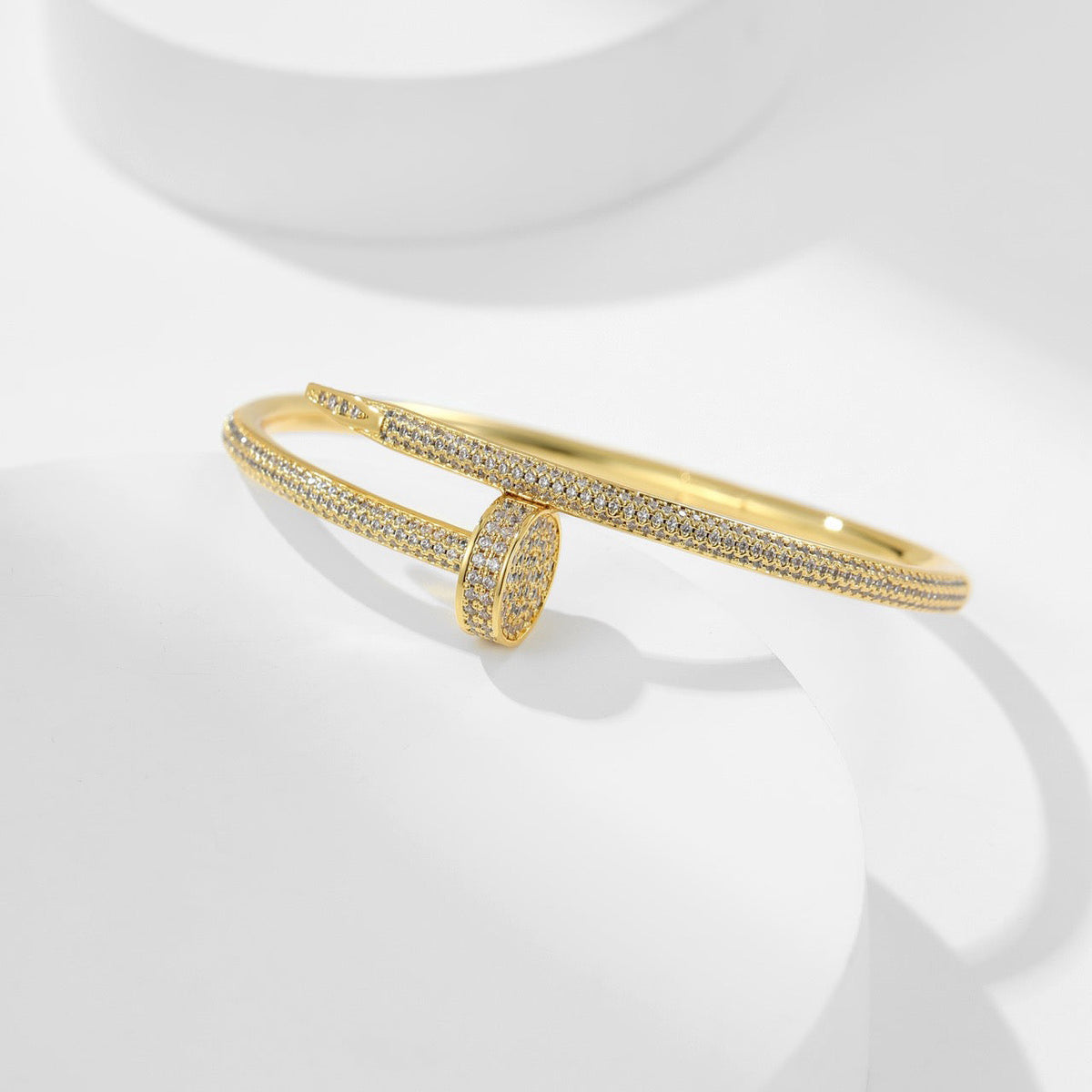 [Kaelin Vow]JUSTE ARMBAND 3,5 MM AUS NUR DIAMANTEN