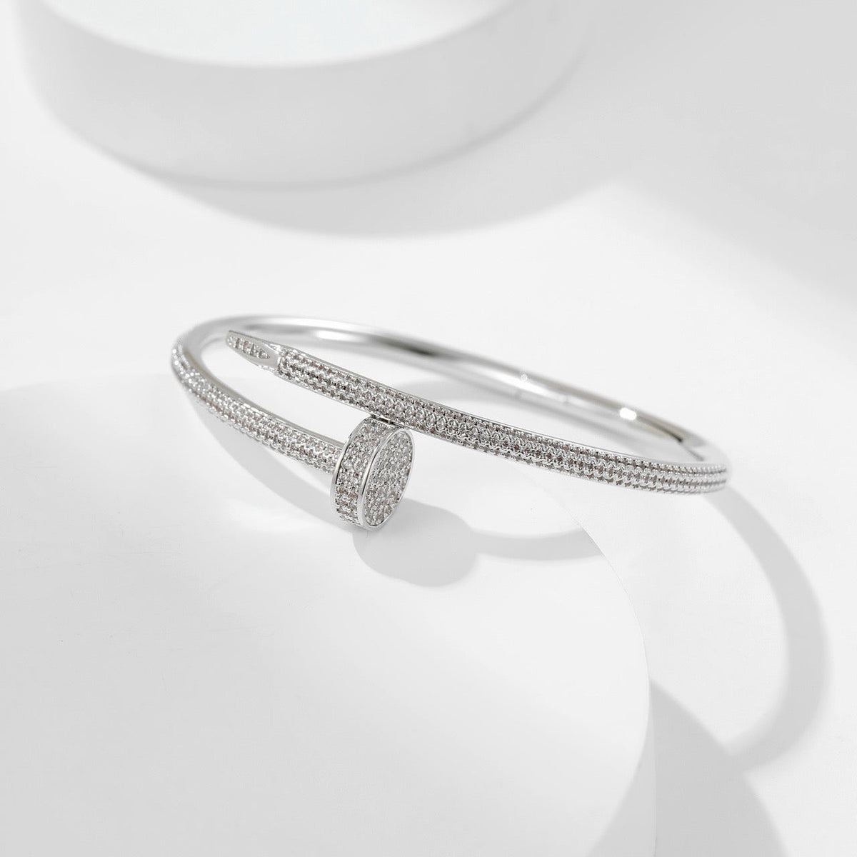 [Kaelin Vow]JUSTE ARMBAND 3,5 MM AUS NUR DIAMANTEN