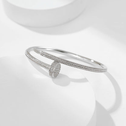 [Kaelin Vow]JUSTE ARMBAND 3,5 MM AUS NUR DIAMANTEN