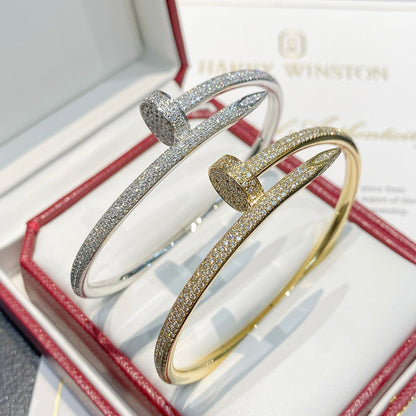 [Kaelin Vow]JUSTE ARMBAND 3,5 MM AUS NUR DIAMANTEN