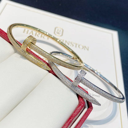 [Kaelin Vow]JUSTE ARMBAND 3,5 MM AUS NUR DIAMANTEN